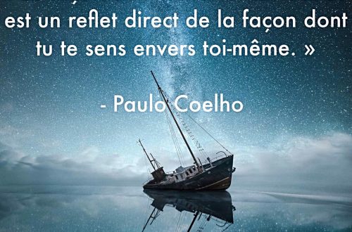 La façon dont tu traites les autres est un reflet direct de la façon dont tu te sens envers toi-même.